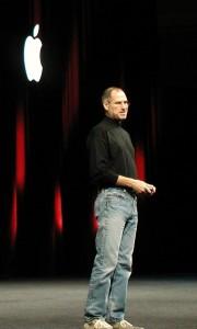 Steve Jobs lors du Macword 2005