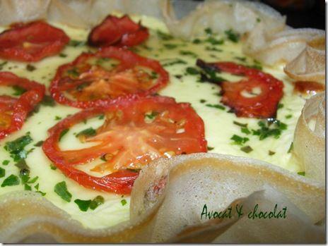 cheese cake à la purée d'aubergine ,pignon, chèvre et coulis de miel au basilic (11)