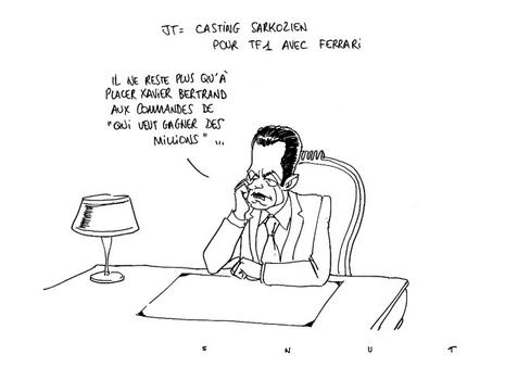 JT de TF1 : Sarkozy fait son casting de choix