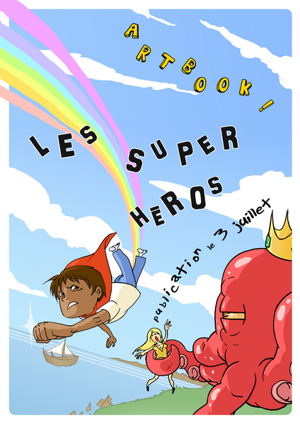 Artbook // Super héros bis