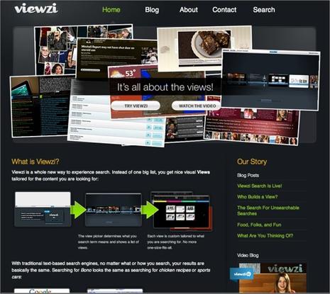 Viewzi, un moteur de recherche très intéressant
