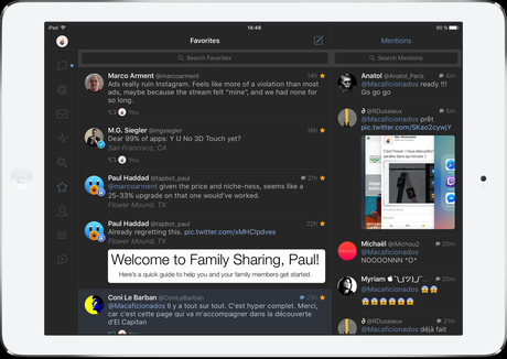 iOS 9: Tweetbot 4 se met enfin à jour pour les nouveaux iPad