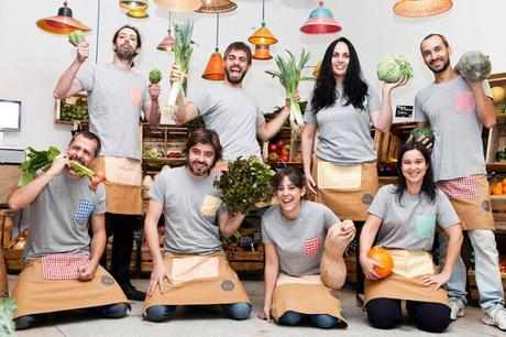 Madrid / Mama Campo : une épicerie/restaurant bio,design et colorée /