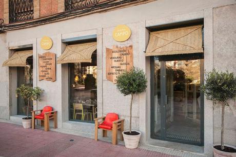 Madrid / Mama Campo : une épicerie/restaurant bio,design et colorée /