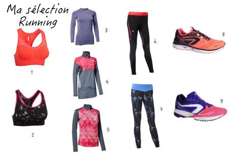 Sélection shopping running chez Kalenji