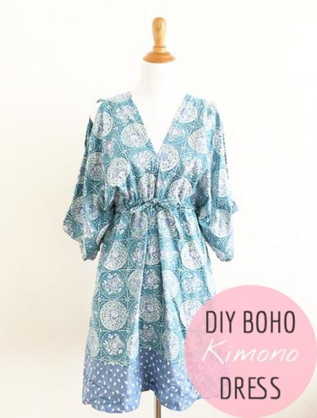 DIY : cousez une robe kimono