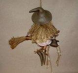 Sorcières  à suspendre en porcelaine froide