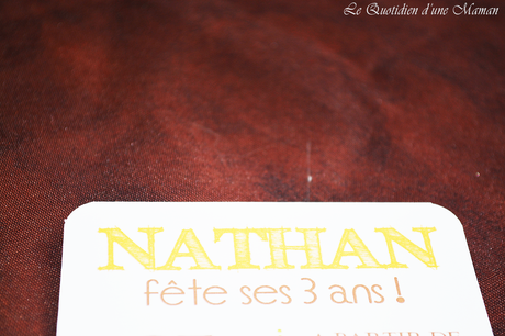 invitation anniversaire tigre 1