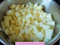 Pommes de terre aux oignons et Pâtisson crémeux (Vegan)
