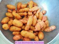Pommes de terre aux oignons et Pâtisson crémeux (Vegan)