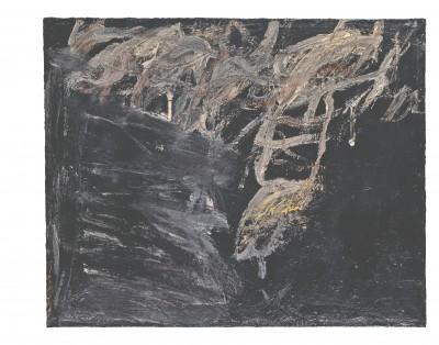 Cy Twombly 73.8 x 91 cm; Öl auf Leinwand
