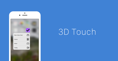 3D Touch iOS 9: les meilleures applications à installer