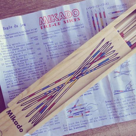 Jeu vintage de Mikado