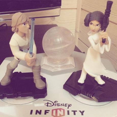 Figurines Disney Infinity 3.0 - Star Wars : Luke Skywalker et Leia Organa