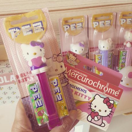 Pez et pansements Hello Kitty