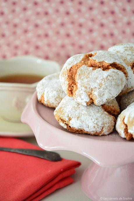 Biscuits à la poudre de macarons amande