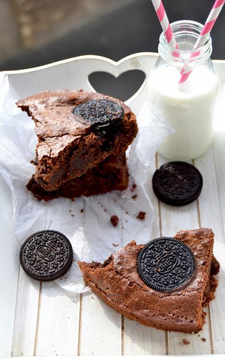 gateau crousti fondant aux Oreo