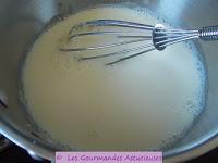 Germes de soja en omelette aromatisée et sauce aux orties (Végétarien)