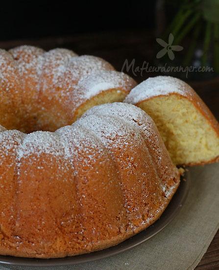 Gâteau à l'orange très leger