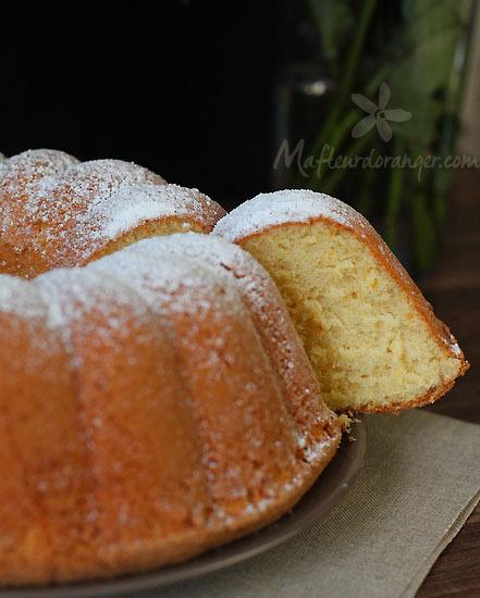 Gâteau à l'orange très leger