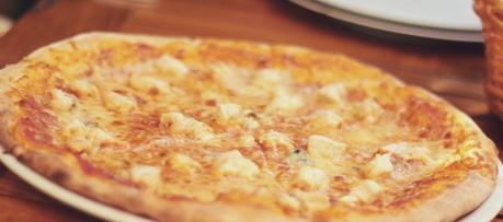 Pizza poulet et aux oranges