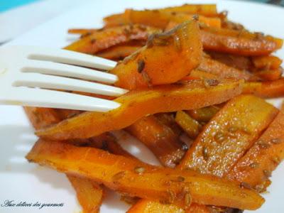 CAROTTES CONFITES AU CUMIN