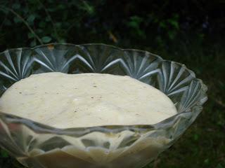 Crème mousseuse à la farine de maïs