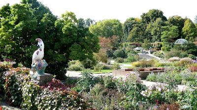 Le jardin botanique de Munich en automne