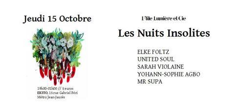 Les Nuits insolites chez Ekito -15 octobre 2015