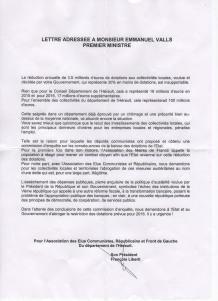 lettre prefet