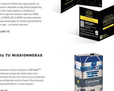La Poste va lancer ses produits Star Wars le 16 novembre