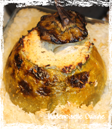 Que faire avec de la courgette : Courgettes rondes farcies au poulet et à la ricotta