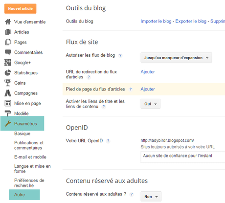 Newsletter automatique de vos articles Blogger avec Mailchimp