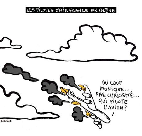 Les pilotes d’Air France toujours en grève