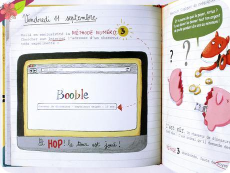 Journal de bord d’un chasseur de dinosaures de Nancy Guilbert et Séverine Duchesne - Circonflexe