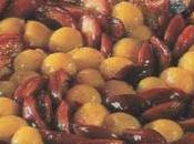 Tarte panachée prunes vieille prune