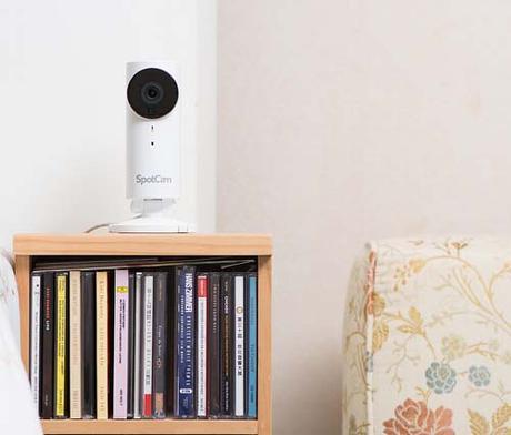 Nouvelle caméra de surveillance SpotCam avec enregistrement vidéo gratuit