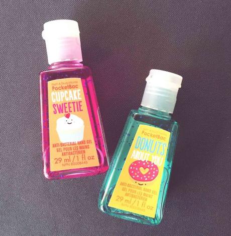 Bath & Body Works - gels nettoyants Cupcake Sweetie et Donuts about you