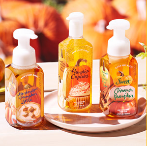 Sweet Cinnamon Pumpkin handgel bath & body works