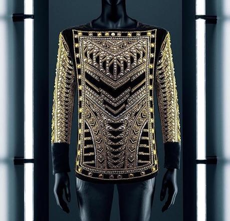 Quelques pièces de la collection Balmain pour H&M...