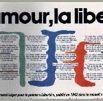 illustration de fernand leger pour le poeme liberte