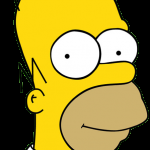 dessin de homer simpson
