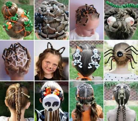 Voici les 12 Coiffures d\u0027Halloween pour enfants les plus créatives