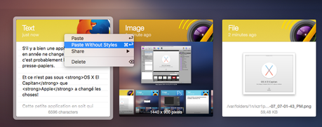 Paste 2: le presse-papier historique conçu pour El Capitan Paste 2: le presse-papier historique conçu pour El Capitan