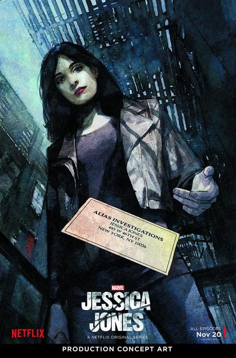 Marvel’s Jessica Jones illustrée au NYCC !