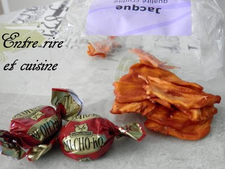 Jacques séchées en petits cakes aux Michoko au chocolat au lait {Keimling}