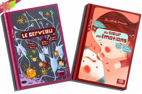 Le cerveau et Au cœur des émotions - Les minipommes - éditions Le Pommier