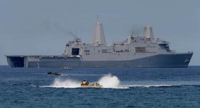 Les États-Unis envoie des navires militaires en mer de Chine