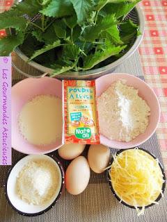 Cake aux orties (Végétarien)