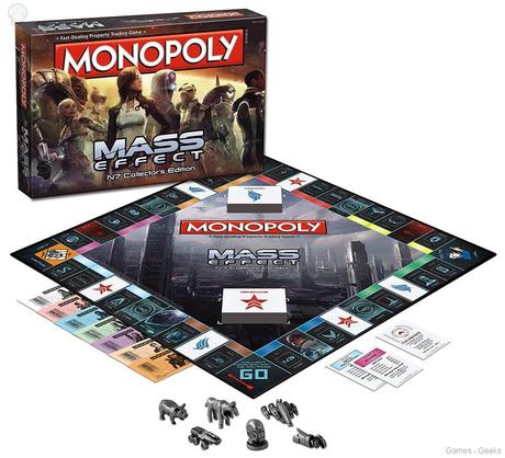 monopoly mass effect Séecltion de monopoly pour les Geeks  monopoly geek 